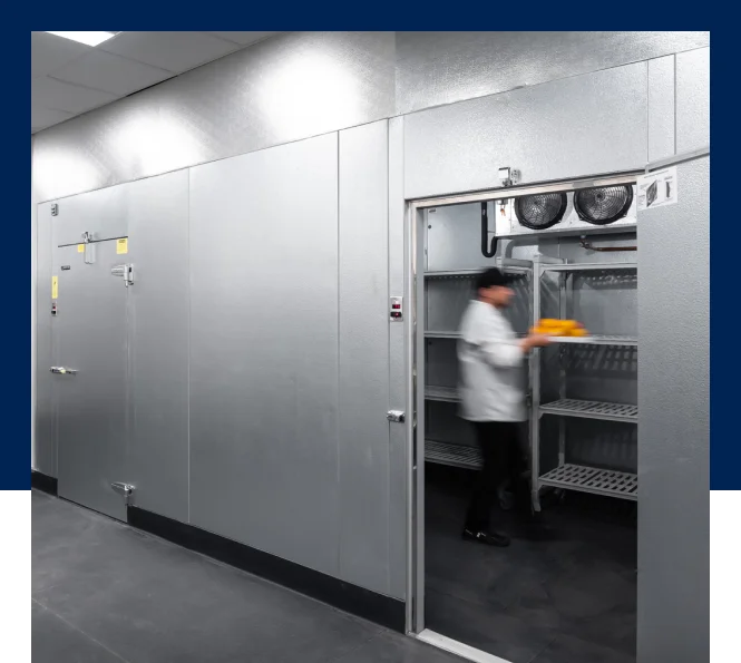 Walk in freezer repair